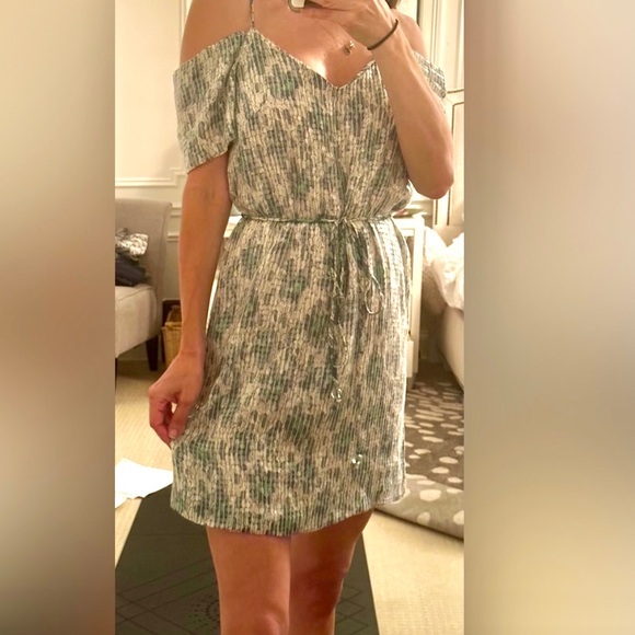 FRENCH CONNECTION FEATHER FIELDS DRESS - Picture 3 of 6